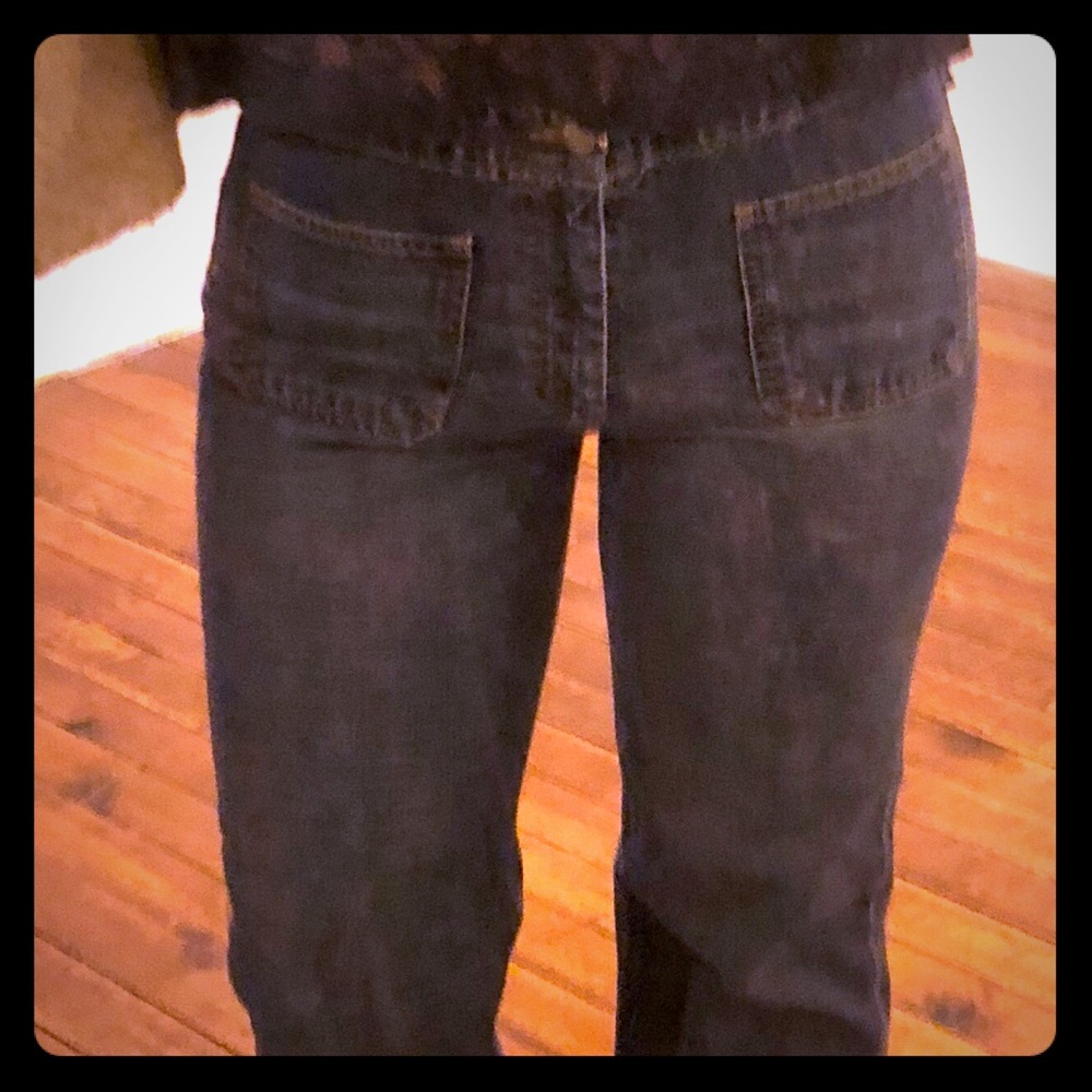 Nautica Dark Blue Jeans(zip front drawstring back)